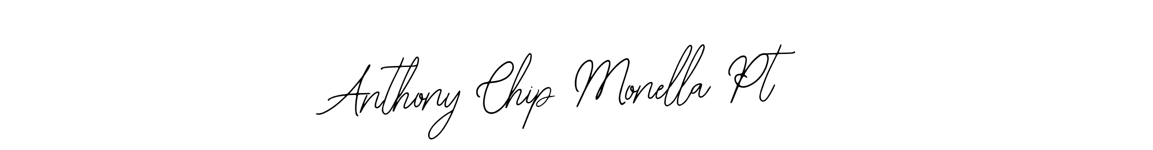 Design your own signature with our free online signature maker. With this signature software, you can create a handwritten (Bearetta-2O07w) signature for name Anthony Chip Monella Pt. Anthony Chip Monella Pt signature style 12 images and pictures png