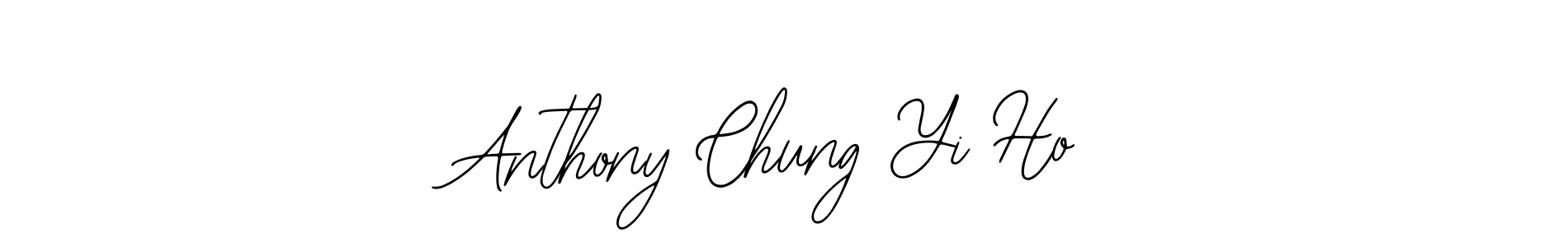 Anthony Chung Yi Ho stylish signature style. Best Handwritten Sign (Bearetta-2O07w) for my name. Handwritten Signature Collection Ideas for my name Anthony Chung Yi Ho. Anthony Chung Yi Ho signature style 12 images and pictures png