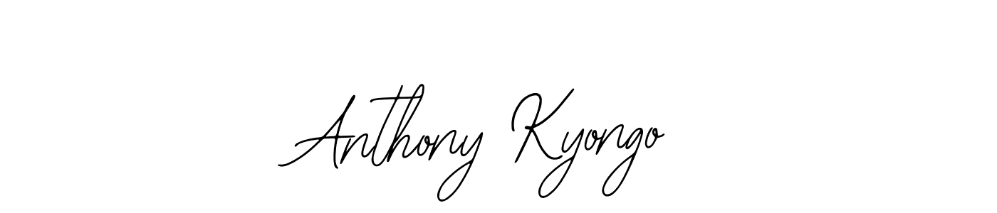 How to make Anthony Kyongo signature? Bearetta-2O07w is a professional autograph style. Create handwritten signature for Anthony Kyongo name. Anthony Kyongo signature style 12 images and pictures png