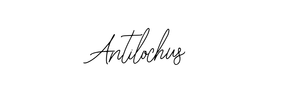 Design your own signature with our free online signature maker. With this signature software, you can create a handwritten (Bearetta-2O07w) signature for name Antilochus. Antilochus signature style 12 images and pictures png