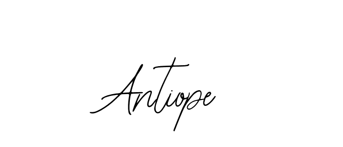How to make Antiope signature? Bearetta-2O07w is a professional autograph style. Create handwritten signature for Antiope name. Antiope signature style 12 images and pictures png