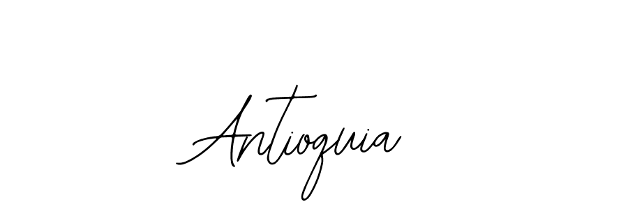 Antioquia stylish signature style. Best Handwritten Sign (Bearetta-2O07w) for my name. Handwritten Signature Collection Ideas for my name Antioquia. Antioquia signature style 12 images and pictures png