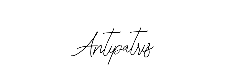 How to make Antipatris name signature. Use Bearetta-2O07w style for creating short signs online. This is the latest handwritten sign. Antipatris signature style 12 images and pictures png