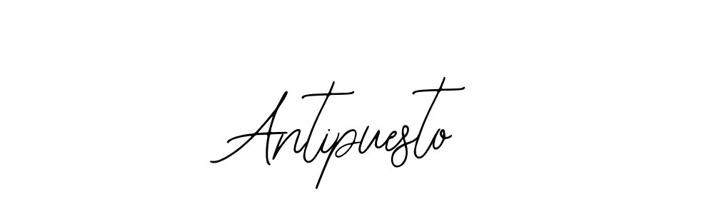 How to Draw Antipuesto signature style? Bearetta-2O07w is a latest design signature styles for name Antipuesto. Antipuesto signature style 12 images and pictures png