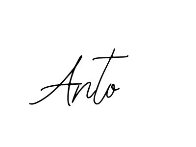 Also You can easily find your signature by using the search form. We will create Anto name handwritten signature images for you free of cost using Bearetta-2O07w sign style. Anto signature style 12 images and pictures png