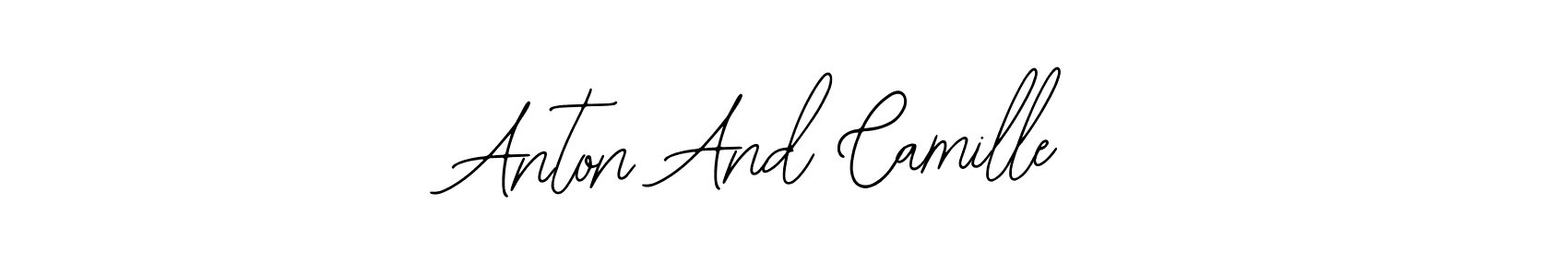 See photos of Anton And Camille official signature by Spectra . Check more albums & portfolios. Read reviews & check more about Bearetta-2O07w font. Anton And Camille signature style 12 images and pictures png