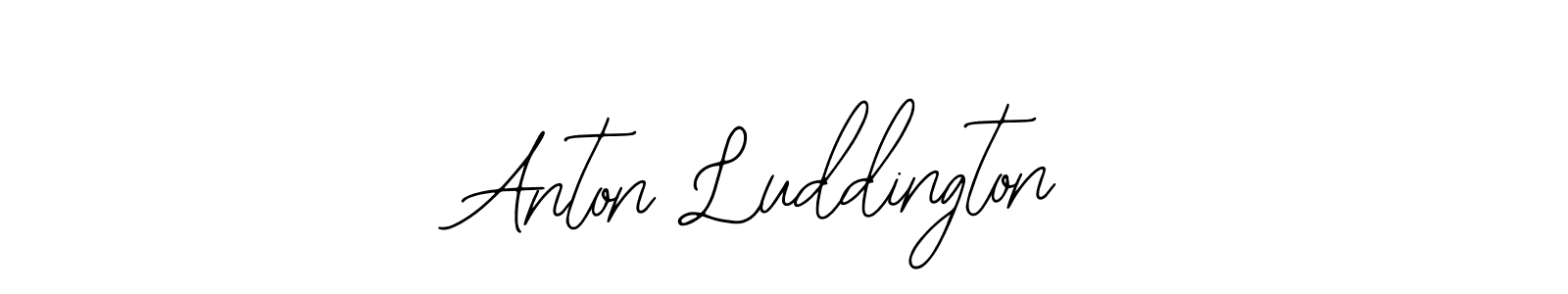 Make a beautiful signature design for name Anton Luddington. With this signature (Bearetta-2O07w) style, you can create a handwritten signature for free. Anton Luddington signature style 12 images and pictures png