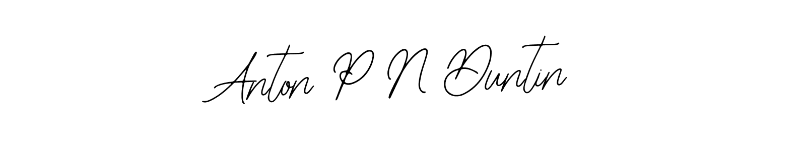 Make a short Anton P N Duntin signature style. Manage your documents anywhere anytime using Bearetta-2O07w. Create and add eSignatures, submit forms, share and send files easily. Anton P N Duntin signature style 12 images and pictures png