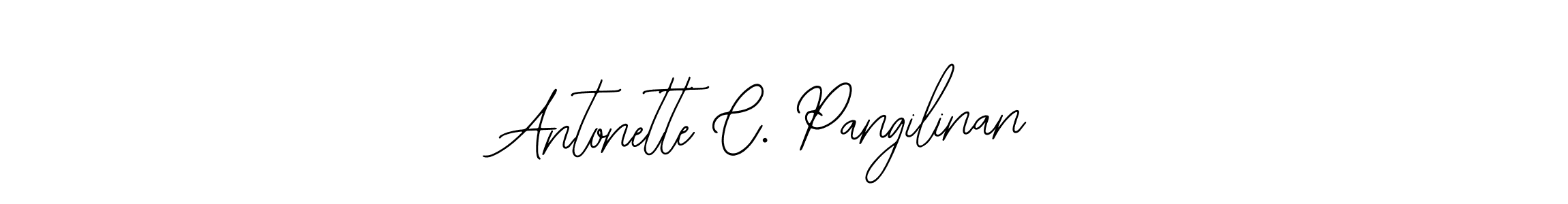 Create a beautiful signature design for name Antonette C. Pangilinan. With this signature (Bearetta-2O07w) fonts, you can make a handwritten signature for free. Antonette C. Pangilinan signature style 12 images and pictures png