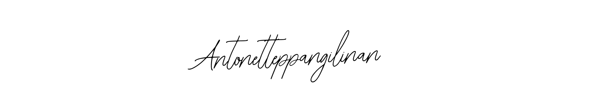 You should practise on your own different ways (Bearetta-2O07w) to write your name (Antonetteppangilinan) in signature. don't let someone else do it for you. Antonetteppangilinan signature style 12 images and pictures png