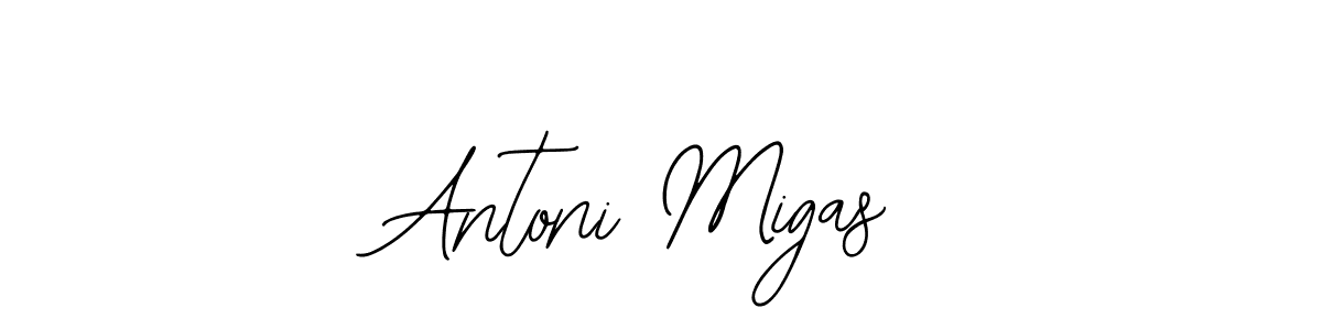 Also we have Antoni Migas name is the best signature style. Create professional handwritten signature collection using Bearetta-2O07w autograph style. Antoni Migas signature style 12 images and pictures png