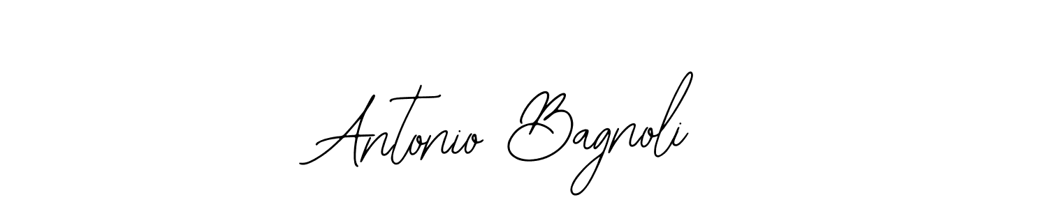 Antonio Bagnoli stylish signature style. Best Handwritten Sign (Bearetta-2O07w) for my name. Handwritten Signature Collection Ideas for my name Antonio Bagnoli. Antonio Bagnoli signature style 12 images and pictures png