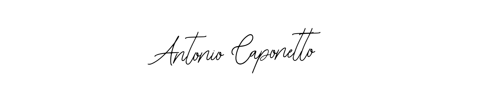 Make a beautiful signature design for name Antonio Caponetto. With this signature (Bearetta-2O07w) style, you can create a handwritten signature for free. Antonio Caponetto signature style 12 images and pictures png