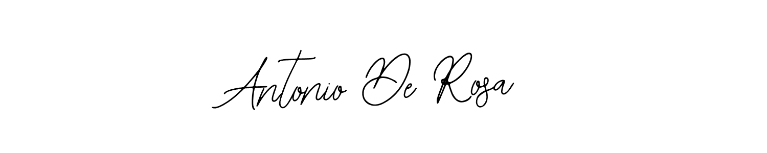 Make a beautiful signature design for name Antonio De Rosa. With this signature (Bearetta-2O07w) style, you can create a handwritten signature for free. Antonio De Rosa signature style 12 images and pictures png