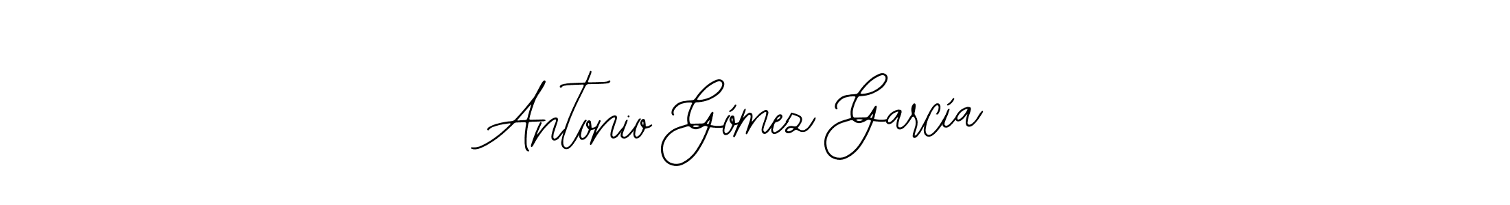 The best way (Bearetta-2O07w) to make a short signature is to pick only two or three words in your name. The name Antonio Gómez García include a total of six letters. For converting this name. Antonio Gómez García signature style 12 images and pictures png