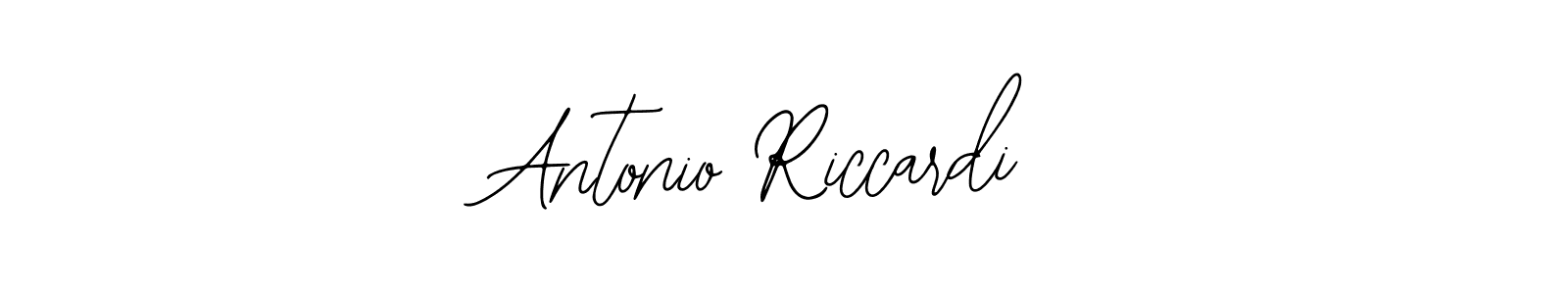 Design your own signature with our free online signature maker. With this signature software, you can create a handwritten (Bearetta-2O07w) signature for name Antonio Riccardi. Antonio Riccardi signature style 12 images and pictures png