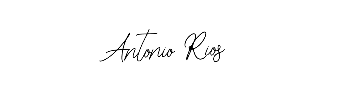 How to make Antonio Rios name signature. Use Bearetta-2O07w style for creating short signs online. This is the latest handwritten sign. Antonio Rios signature style 12 images and pictures png