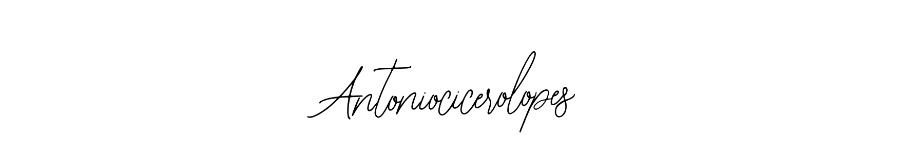 Make a beautiful signature design for name Antoniocicerolopes. With this signature (Bearetta-2O07w) style, you can create a handwritten signature for free. Antoniocicerolopes signature style 12 images and pictures png