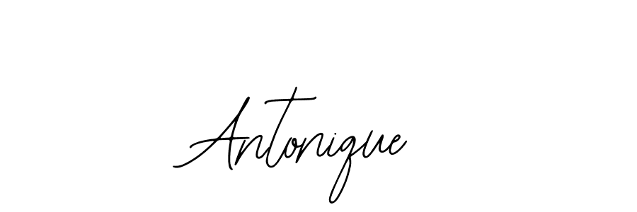 Make a beautiful signature design for name Antonique. With this signature (Bearetta-2O07w) style, you can create a handwritten signature for free. Antonique signature style 12 images and pictures png