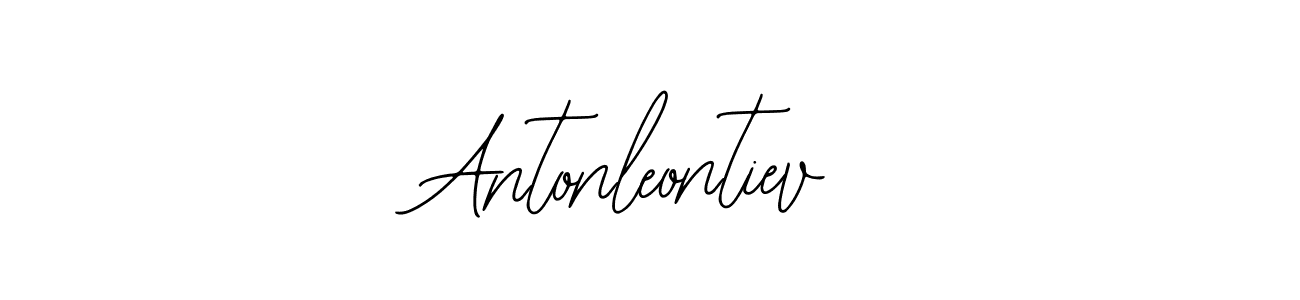 Design your own signature with our free online signature maker. With this signature software, you can create a handwritten (Bearetta-2O07w) signature for name Antonleontiev. Antonleontiev signature style 12 images and pictures png