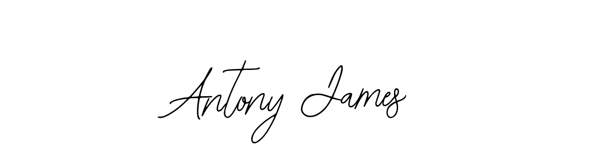 Antony James stylish signature style. Best Handwritten Sign (Bearetta-2O07w) for my name. Handwritten Signature Collection Ideas for my name Antony James. Antony James signature style 12 images and pictures png