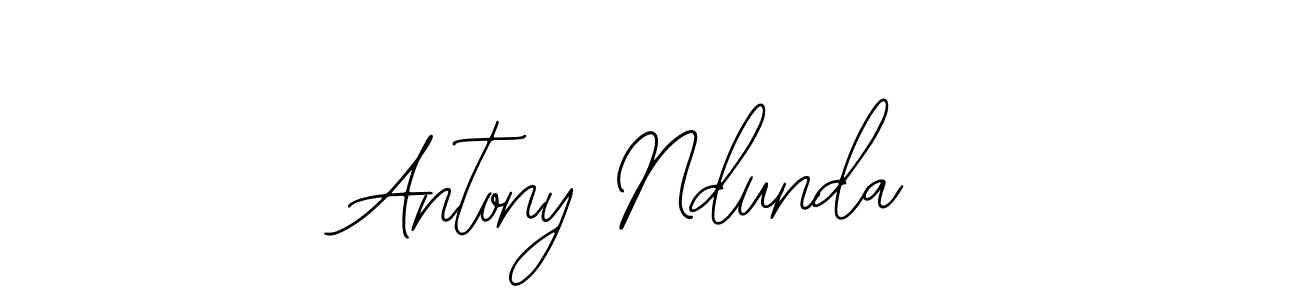 Create a beautiful signature design for name Antony Ndunda. With this signature (Bearetta-2O07w) fonts, you can make a handwritten signature for free. Antony Ndunda signature style 12 images and pictures png