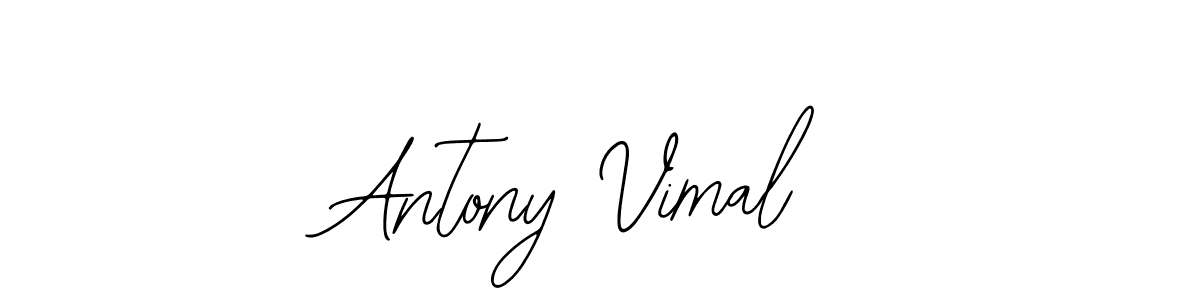 How to Draw Antony Vimal signature style? Bearetta-2O07w is a latest design signature styles for name Antony Vimal. Antony Vimal signature style 12 images and pictures png