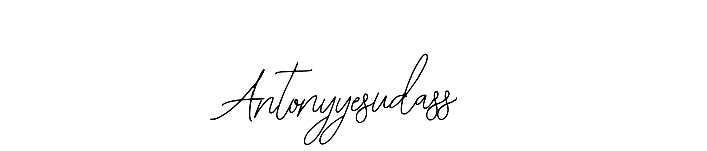 The best way (Bearetta-2O07w) to make a short signature is to pick only two or three words in your name. The name Antonyyesudass include a total of six letters. For converting this name. Antonyyesudass signature style 12 images and pictures png