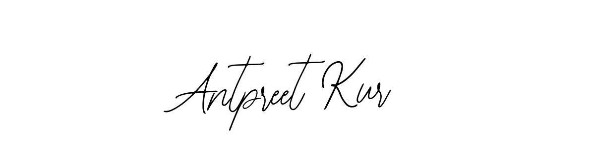 Also You can easily find your signature by using the search form. We will create Antpreet Kur name handwritten signature images for you free of cost using Bearetta-2O07w sign style. Antpreet Kur signature style 12 images and pictures png