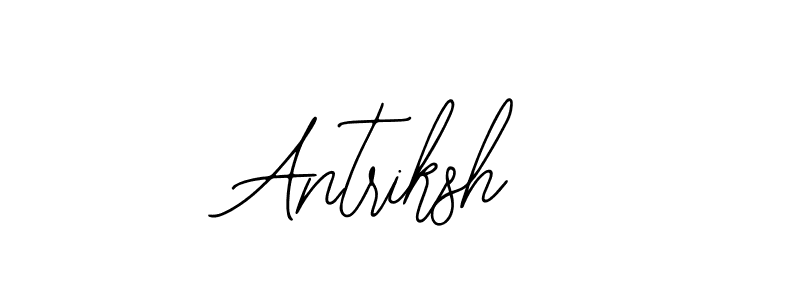 Create a beautiful signature design for name Antriksh. With this signature (Bearetta-2O07w) fonts, you can make a handwritten signature for free. Antriksh signature style 12 images and pictures png