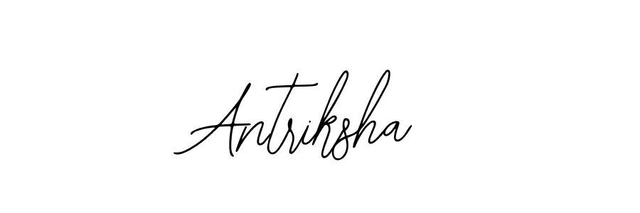 Use a signature maker to create a handwritten signature online. With this signature software, you can design (Bearetta-2O07w) your own signature for name Antriksha. Antriksha signature style 12 images and pictures png