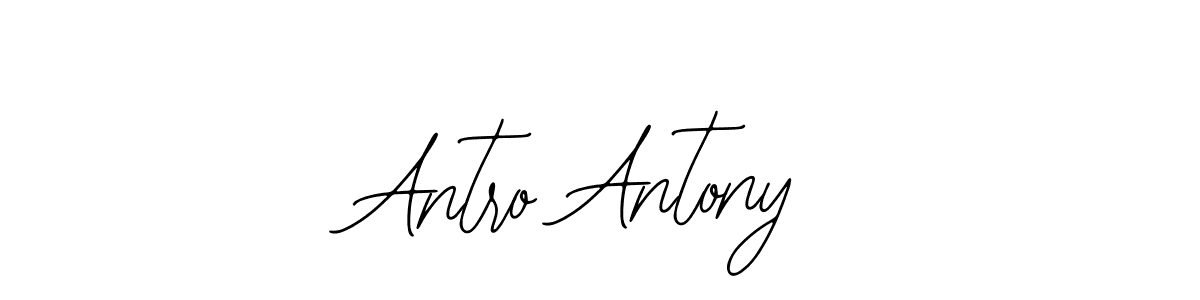 How to Draw Antro Antony signature style? Bearetta-2O07w is a latest design signature styles for name Antro Antony. Antro Antony signature style 12 images and pictures png