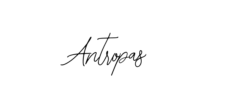 Use a signature maker to create a handwritten signature online. With this signature software, you can design (Bearetta-2O07w) your own signature for name Antropas. Antropas signature style 12 images and pictures png