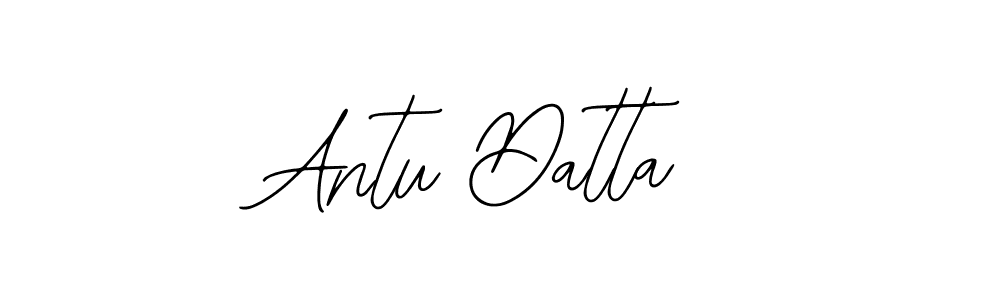 Make a beautiful signature design for name Antu Datta. With this signature (Bearetta-2O07w) style, you can create a handwritten signature for free. Antu Datta signature style 12 images and pictures png