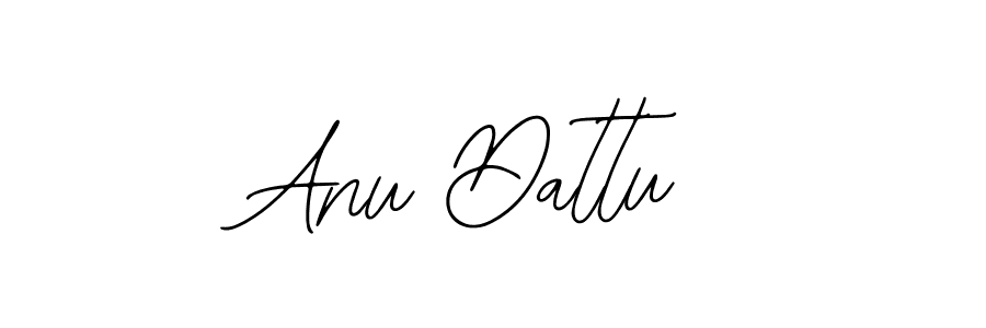 You should practise on your own different ways (Bearetta-2O07w) to write your name (Anu Dattu) in signature. don't let someone else do it for you. Anu Dattu signature style 12 images and pictures png