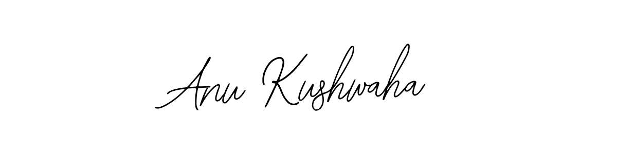 Design your own signature with our free online signature maker. With this signature software, you can create a handwritten (Bearetta-2O07w) signature for name Anu Kushwaha. Anu Kushwaha signature style 12 images and pictures png