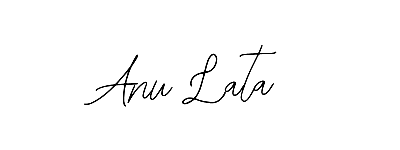 Make a beautiful signature design for name Anu Lata. Use this online signature maker to create a handwritten signature for free. Anu Lata signature style 12 images and pictures png