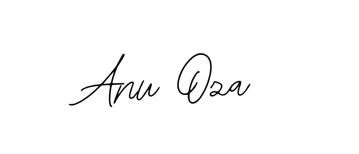 Also we have Anu Oza name is the best signature style. Create professional handwritten signature collection using Bearetta-2O07w autograph style. Anu Oza signature style 12 images and pictures png