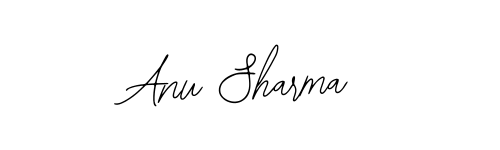 How to make Anu Sharma signature? Bearetta-2O07w is a professional autograph style. Create handwritten signature for Anu Sharma name. Anu Sharma signature style 12 images and pictures png