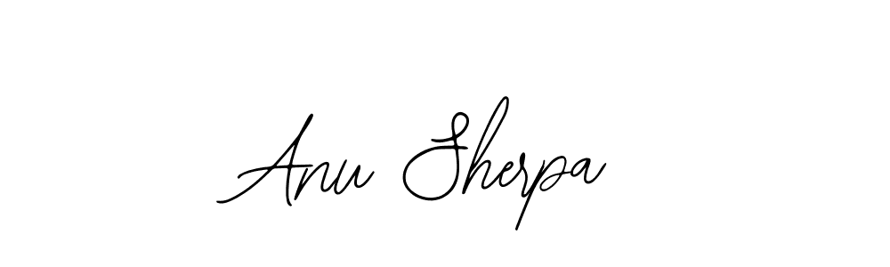 Bearetta-2O07w is a professional signature style that is perfect for those who want to add a touch of class to their signature. It is also a great choice for those who want to make their signature more unique. Get Anu Sherpa name to fancy signature for free. Anu Sherpa signature style 12 images and pictures png