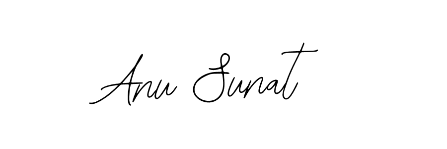 Make a beautiful signature design for name Anu Sunat. With this signature (Bearetta-2O07w) style, you can create a handwritten signature for free. Anu Sunat signature style 12 images and pictures png