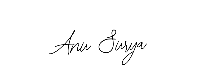 Similarly Bearetta-2O07w is the best handwritten signature design. Signature creator online .You can use it as an online autograph creator for name Anu Surya. Anu Surya signature style 12 images and pictures png