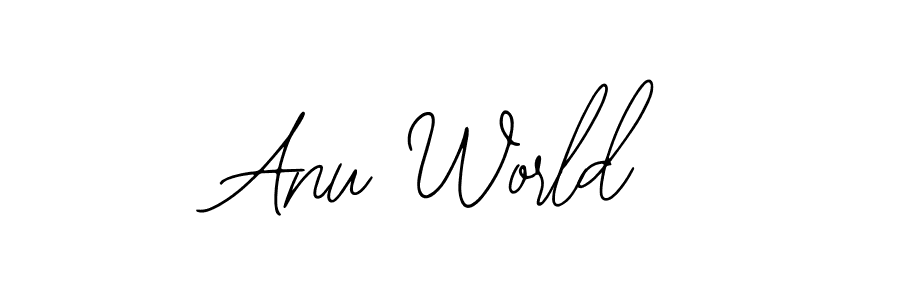 Here are the top 10 professional signature styles for the name Anu World. These are the best autograph styles you can use for your name. Anu World signature style 12 images and pictures png