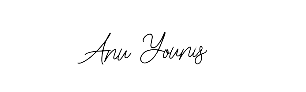 if you are searching for the best signature style for your name Anu Younis. so please give up your signature search. here we have designed multiple signature styles  using Bearetta-2O07w. Anu Younis signature style 12 images and pictures png
