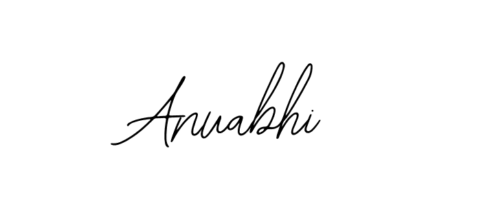 Bearetta-2O07w is a professional signature style that is perfect for those who want to add a touch of class to their signature. It is also a great choice for those who want to make their signature more unique. Get Anuabhi name to fancy signature for free. Anuabhi signature style 12 images and pictures png