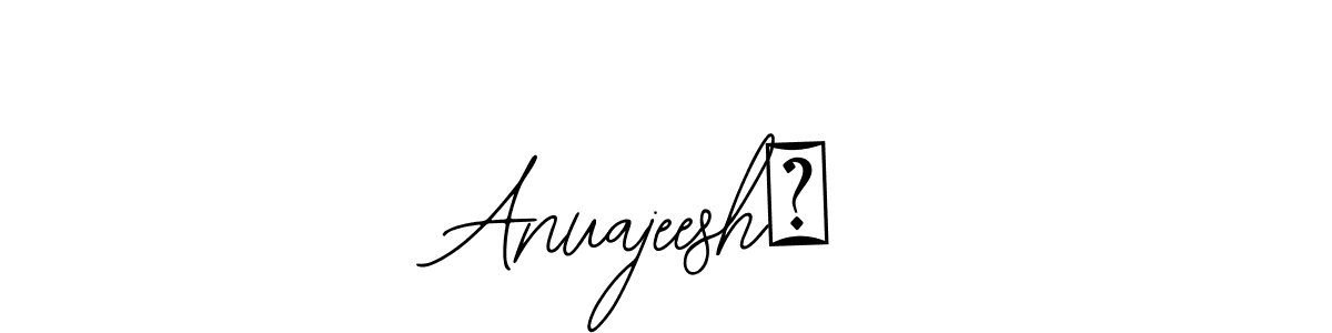 How to Draw Anuajeesh❤ signature style? Bearetta-2O07w is a latest design signature styles for name Anuajeesh❤. Anuajeesh❤ signature style 12 images and pictures png