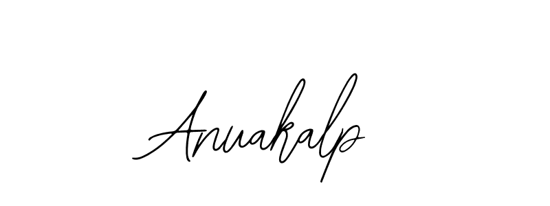 How to make Anuakalp signature? Bearetta-2O07w is a professional autograph style. Create handwritten signature for Anuakalp name. Anuakalp signature style 12 images and pictures png