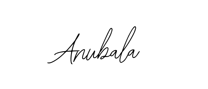 Create a beautiful signature design for name Anubala. With this signature (Bearetta-2O07w) fonts, you can make a handwritten signature for free. Anubala signature style 12 images and pictures png