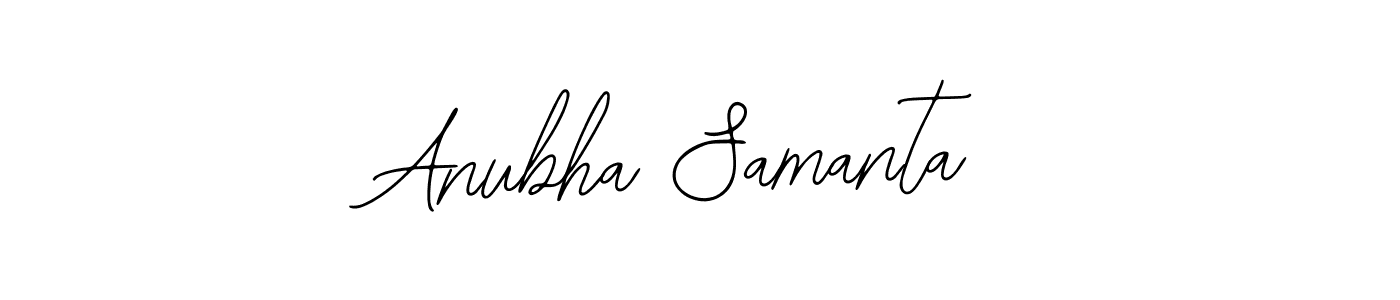 Anubha Samanta stylish signature style. Best Handwritten Sign (Bearetta-2O07w) for my name. Handwritten Signature Collection Ideas for my name Anubha Samanta. Anubha Samanta signature style 12 images and pictures png