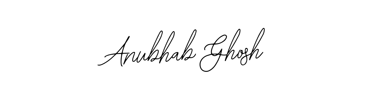 You should practise on your own different ways (Bearetta-2O07w) to write your name (Anubhab Ghosh) in signature. don't let someone else do it for you. Anubhab Ghosh signature style 12 images and pictures png
